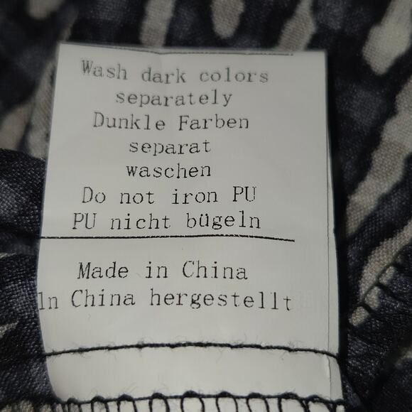 Grace Karin Womens Large Midi Dress Tiered Button Front Abstract Feminine Casual - Picture 12 of 12